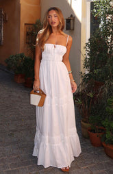 rumour has it maxi dress white