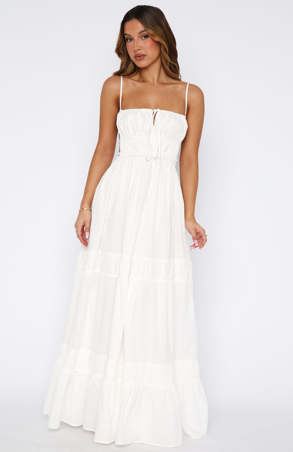 rumour has it maxi dress white