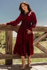 stockholm smocked dress | mulberry
