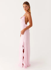 first class maxi dress - pink