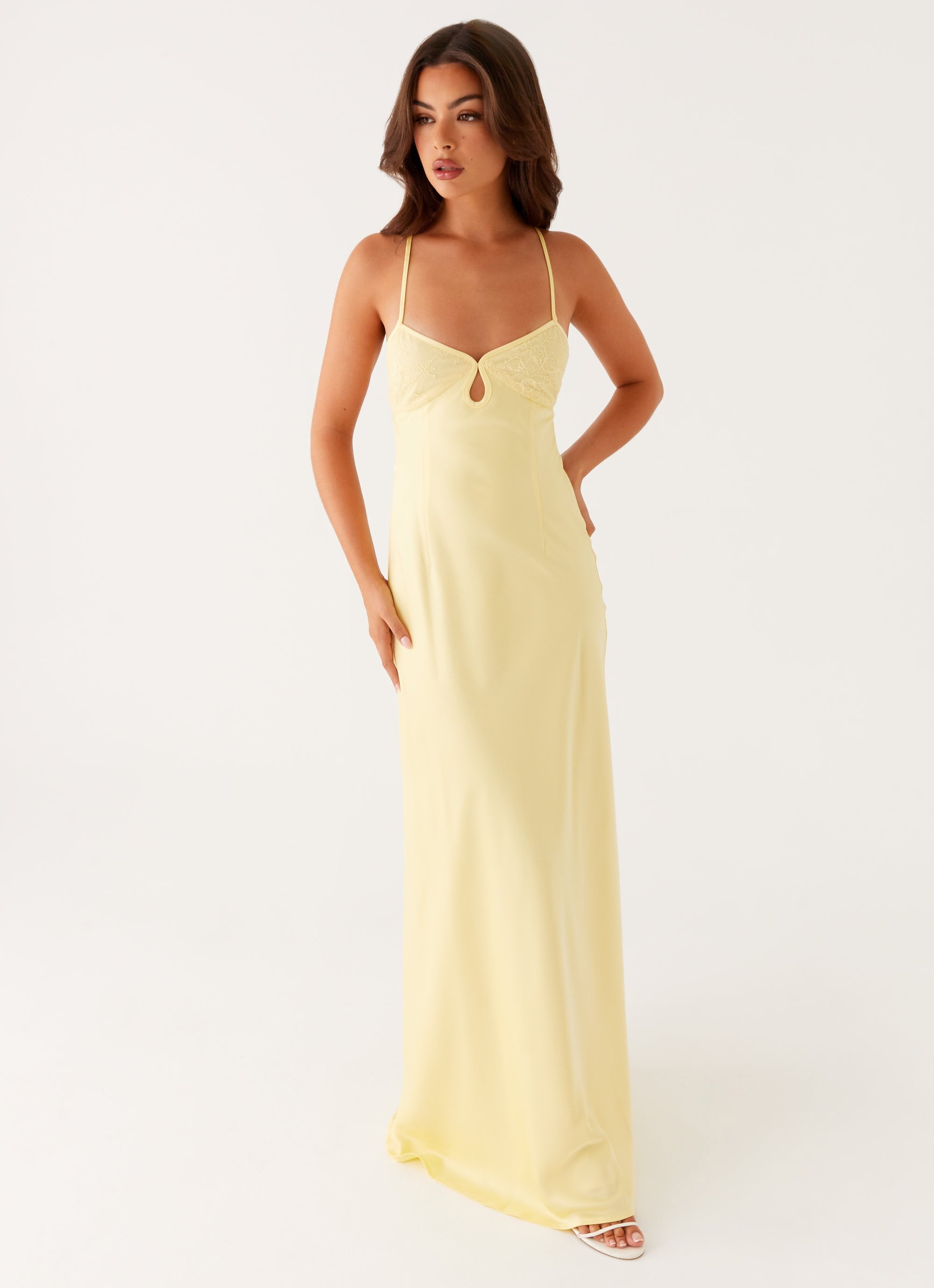 Joanie Maxi Dress - Yellow