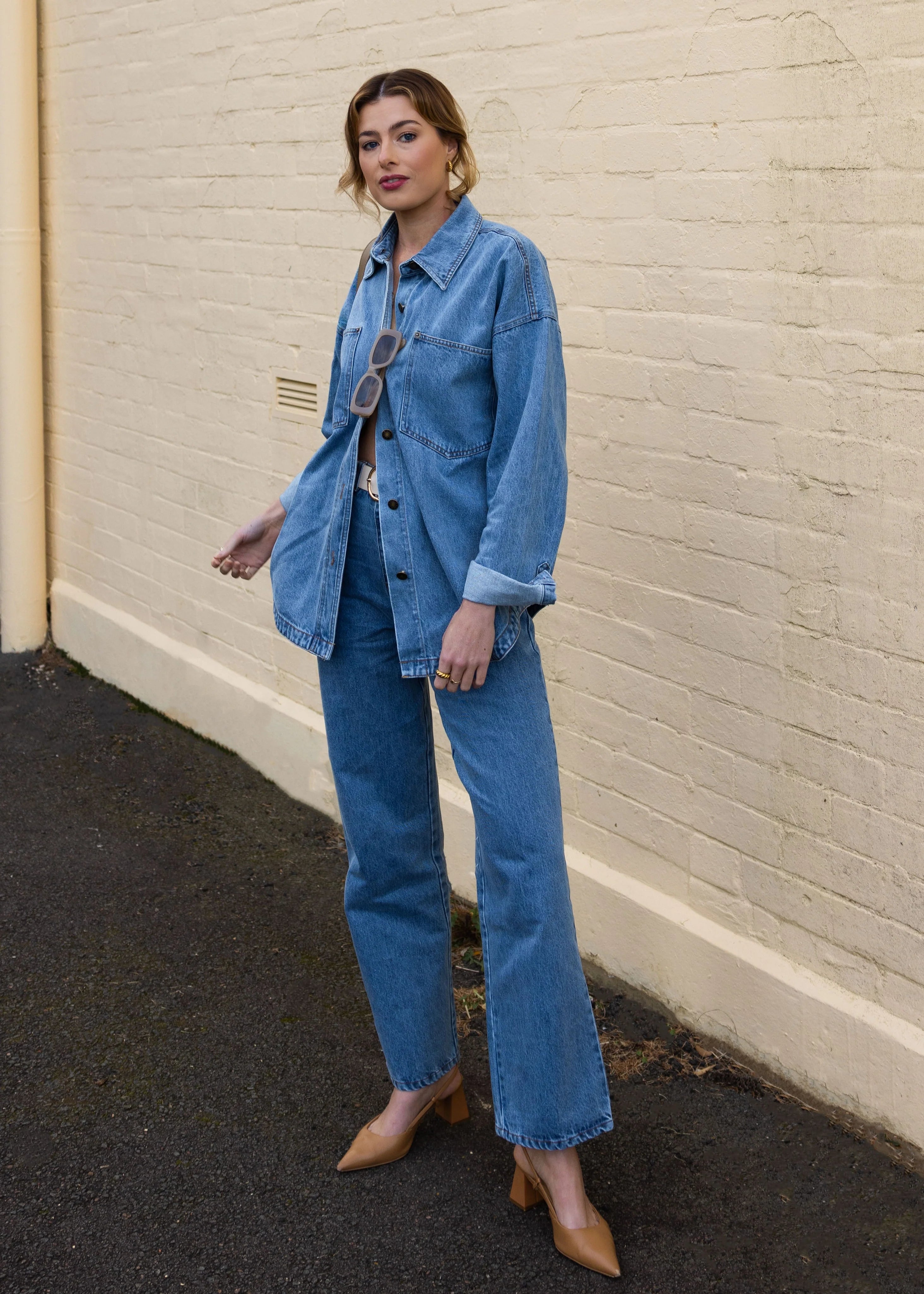 Zaeli Jeans - Mid Blue